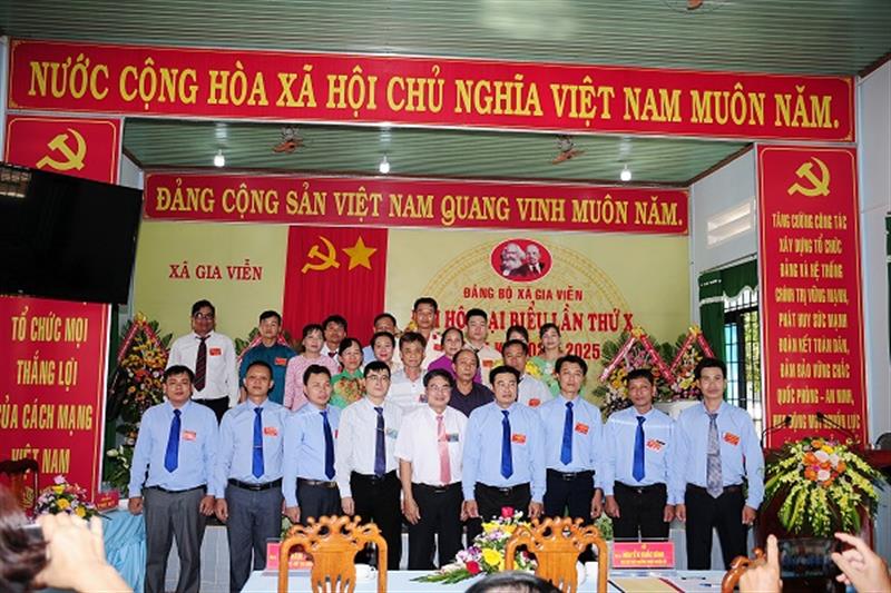 Ảnh: Đại hội Đại biểu Đảng bộ xã Gia Viễn