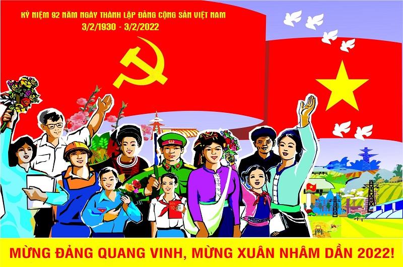 Mừng Đảng quang vinh, mừng Xuân Nhâm Dần 2022