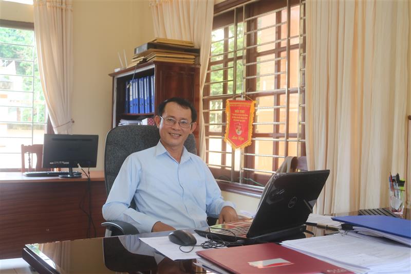 Đồng chí Nguyễn Thái Hồng – Huyện ủy viên, Chánh Văn phòng Huyện ủy